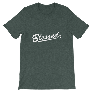 Blessed - Heather Forest Christian Faith Religious Unisex T-Shirt